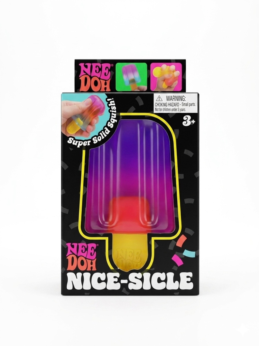 NeeDoh Nice-Sicle Purple Popsicle 🔥 Viral NEW AUTHENTIC sealed Nee Doh 💜